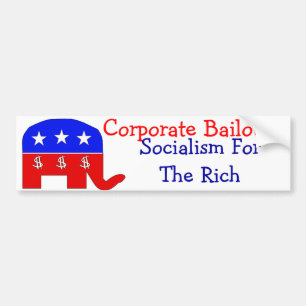 BedrijfsBailouts Bumpersticker