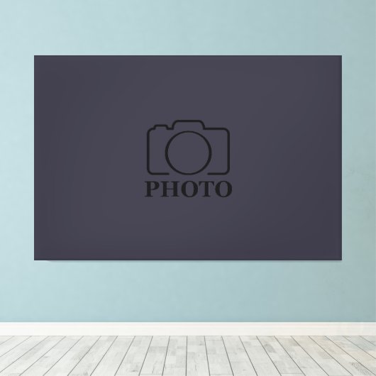 Bedrijfsbedrijf Creëer Uw eigen aangepaste Sjabloo Canvas Afdruk (Insitu (Houten vloer))