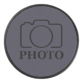 Bedrijfsbedrijf Creëer Uw eigen aangepaste Sjabloo Hockey Puck (Voorkant)