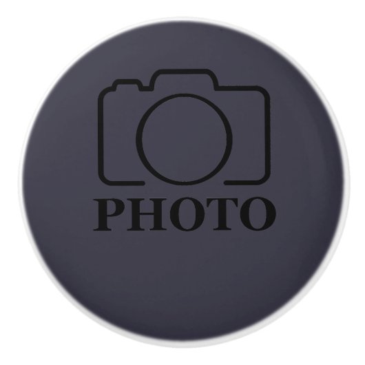 Bedrijfsbedrijf Creëer Uw eigen aangepaste Sjabloo Keramische Knop (Voorkant)