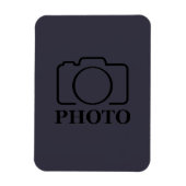 Bedrijfsbedrijf Creëer Uw eigen aangepaste Sjabloo Magneet (Verticaal)