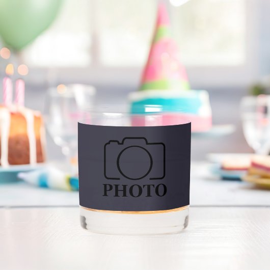 Bedrijfsbedrijf Creëer Uw eigen aangepaste Sjabloo Whisky Glas (Insitu (Verjaardag))