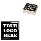 Bedrijfsbedrijf - Logo Rubberstempel (Gestempeld)