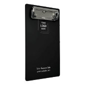 Bedrijfsbedrijf Minimalist Custom Logo Mini Klembord (Schuin)