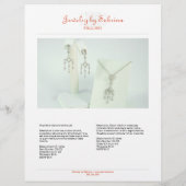 Bedrijfscatalogus 2 sjabloon van productverkoop flyer (Achterkant)