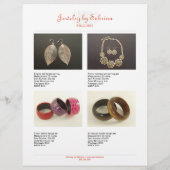 Bedrijfscatalogus 8 sjabloon van productverkoop flyer (Achterkant)