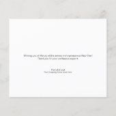 Bedrijfscentrum Prettige feestdagen Geen fotobudge (Achterkant)