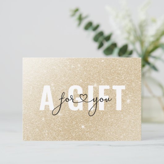 BEDRIJFSCERTIFICAAT | Glitter (Staand voorkant)