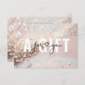 BEDRIJFSCERTIFICAAT | GLITTER (Voorkant / Achterkant)