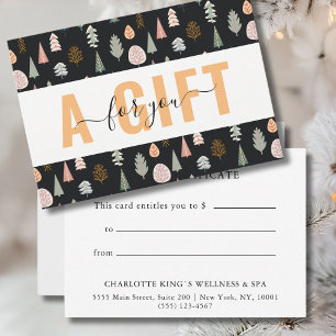 BEDRIJFSCERTIFICAAT Kerstmis Winterboom