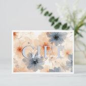 BEDRIJFSCERTIFICAAT | Modern | Floral | (Staand voorkant)