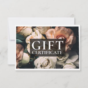 BEDRIJFSCERTIFICAAT Modern Floral