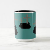 BEDRIJFSENGINEER BULLDOZER CROSS JESUS MOK (Midden)