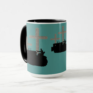 BEDRIJFSENGINEER BULLDOZER  CROSS JESUS MOK