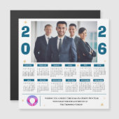 Bedrijfsfotokalender Bedrijfsbedrijf Logo (Voorkant / Achterkant)