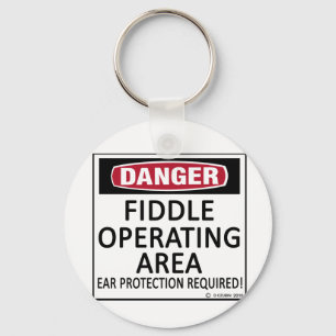 Bedrijfsgebied Fiddle Sleutelhanger