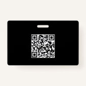 Bedrijfsidentiteitskaart Badge (Achterkant)