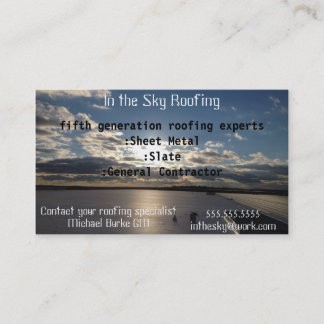 Bedrijfskaart Visitekaartje