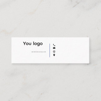 Bedrijfskaarten Mini Visitekaartje