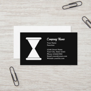 Bedrijfskaartsjabloon voor logo voor urineglas en  visitekaartje