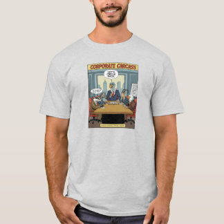 Bedrijfskarkas Kantoorhumor Stripverhaal T-shirt