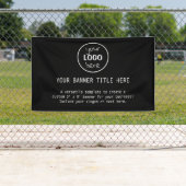 Bedrijfslogo Aangepaste banner in promotie (Insitu)