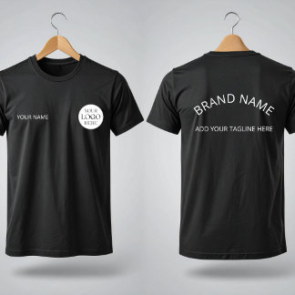 Bedrijfslogo Bedrijf Corporate Kleine Zakelijke T-shirt
