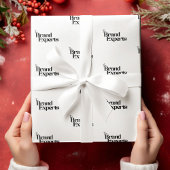 Bedrijfslogo Inpakpapier Merk Giftwrapping