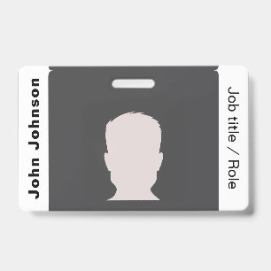 Bedrijfslogo Personeel Fotoidentificatiebadge Badge