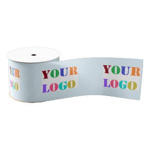 Bedrijfslogo Promotionele Zakelijke Lint Voorbeeld