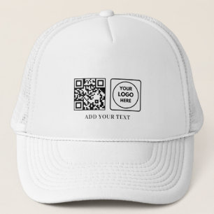 Bedrijfslogo QR-code Zakelijke Promotionele Vormge Trucker Pet