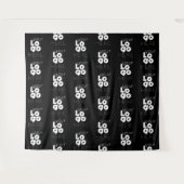 Bedrijfslogo Step and Repeat fotohoud-backdrop Wandkleed (Voorkant (horizontaal))