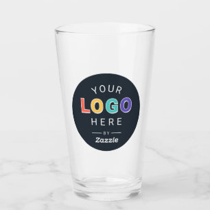 Bedrijfslogo uw manier glas