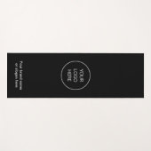 Bedrijfsmerk Logo Moderne yogamat (Voorkant (horizontaal))