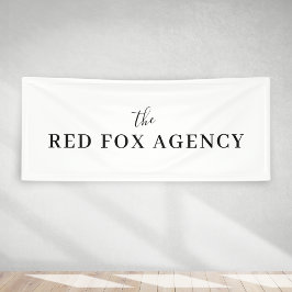 Bedrijfsnaam Bedrijf Branded 2.5 'x 6' Spandoek