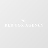 Bedrijfsnaam | Bedrijfsmerk Raamsticker (Vel)