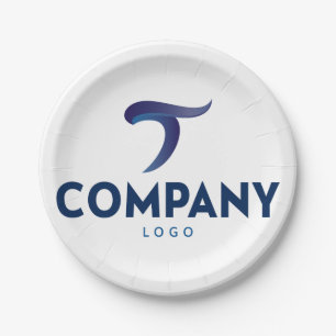 Bedrijfsnaam Custom Company Logo Papieren Bordje