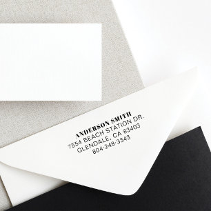 Bedrijfsnaam en bedrijfsformulier  zelfinktende stempel