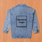 Bedrijfsnaam en Logo op Vrouwen Denim Jacket