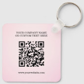 Bedrijfsnaam en Logo Sleutelhanger (Achterkant)