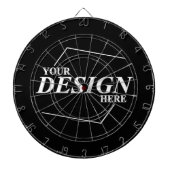 Bedrijfsnaam Ontwerp uw eigen naam Dartbord (Voorkant)