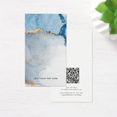 Bedrijfsnaam toevoegen QR Code Oorbellen Display K Visitekaartje (Bureau)