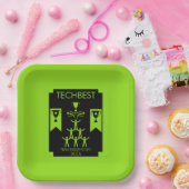 Bedrijfspersoneel Teambuilding Event Papieren Bordje (Feest)