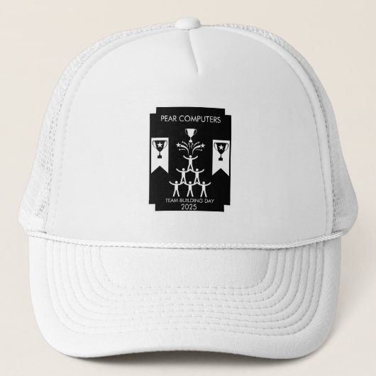 Bedrijfspersoneel Teambuilding Event Trucker Pet (Voorkant)