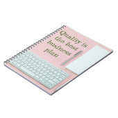 Bedrijfsplan Notitieboek (Linkerzijde)