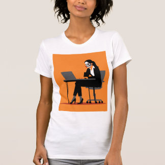 Bedrijfspompoen – Halloween Kantoor Humor Kunst T-shirt