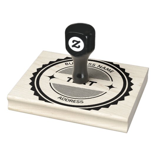 BEDRIJFSTAMP GEPERSONALISEERD 	RUBBERSTEMPEL (Stempel)