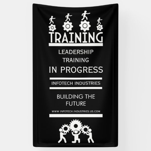 Bedrijfstrainingen Spandoek (Verticaal)