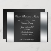 Bedrijfsuitnodiging Kaart (Voorkant / Achterkant)