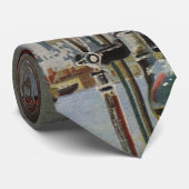 bedrijven, architecten en bouwbedrijven stropdas (Opgerold)